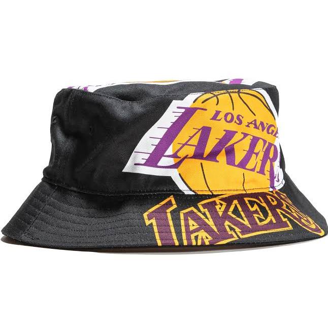 Adult Bucket Hat LA Lakers NBA Sports Team Basketball 
