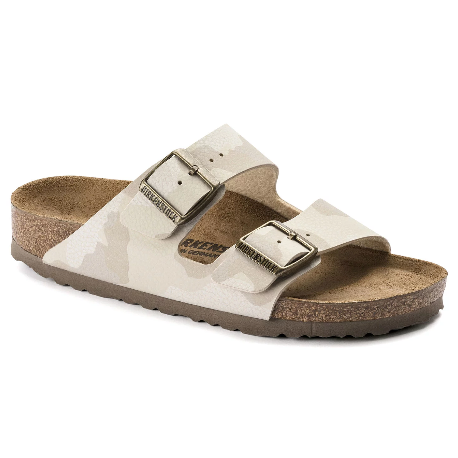 BIRKENSTOCK: SAND CAMO ARIZONA SANDALS