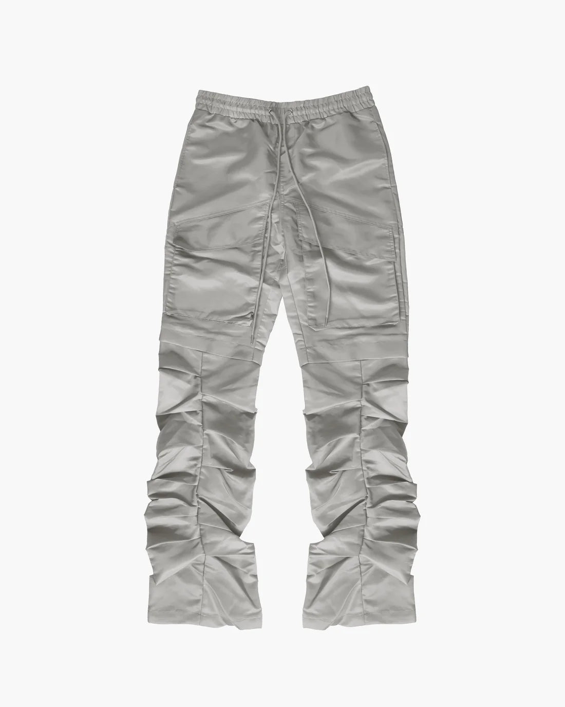 EPTM: STACKED FLARED PANTS 4.0 GREY