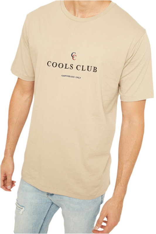 BARNEY COOLS: COOLS CLUB EMBROIDERED TEE