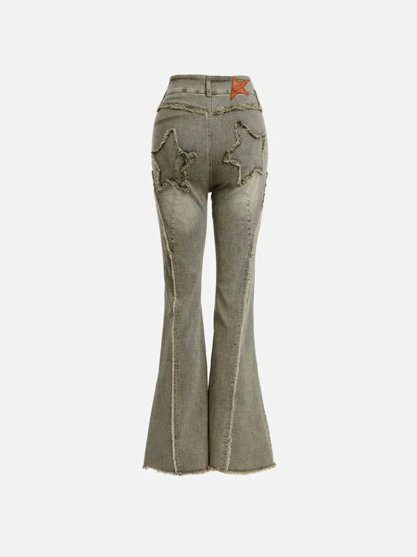 AELFRIC EDEN: FRINGE STAR JEANS