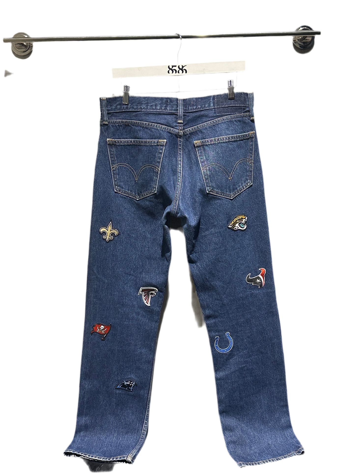 KNOTWTR: SPORTS DENIM JEANS