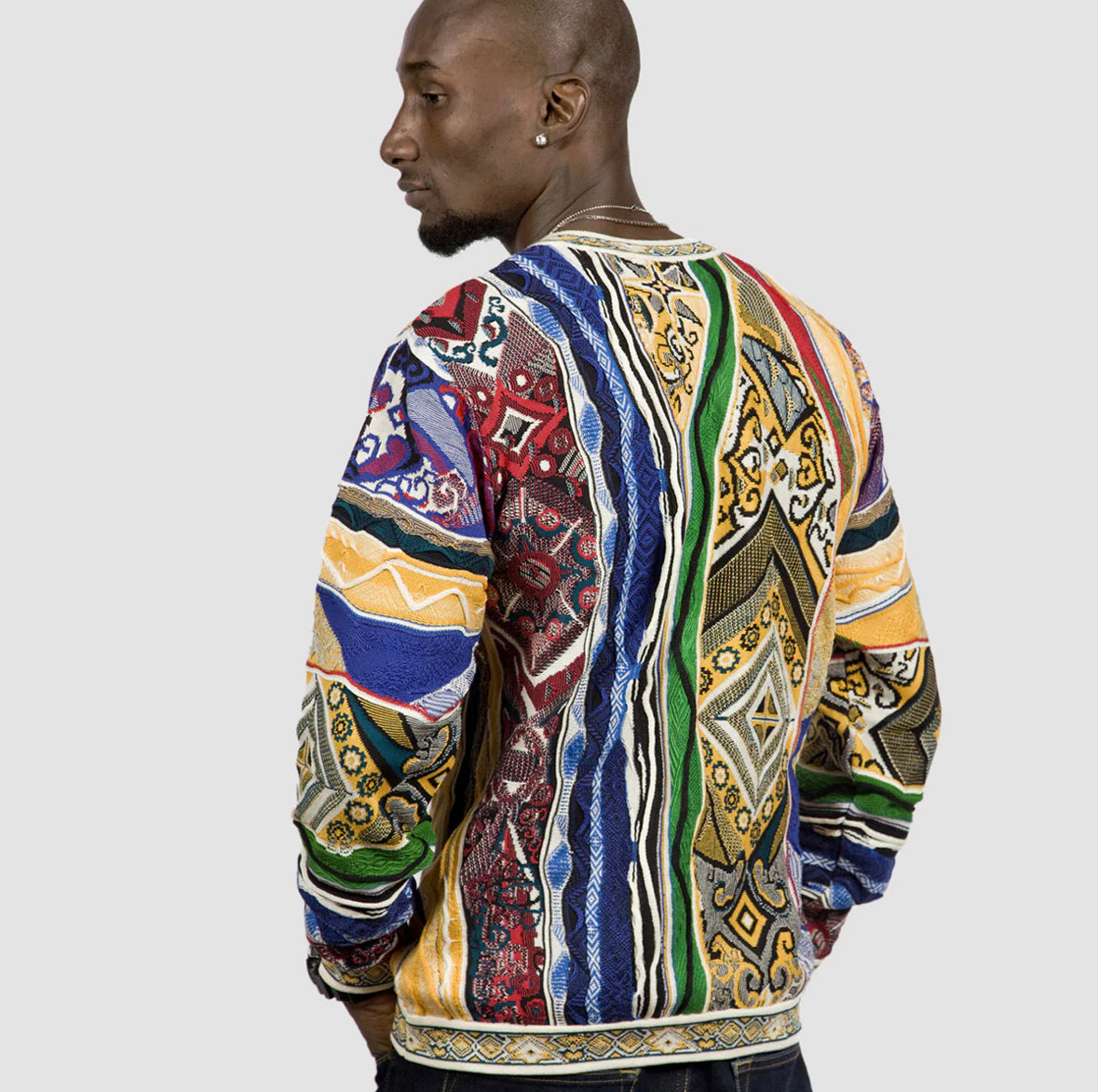 COOGI: OG BIGGIE SWEATER (back view)