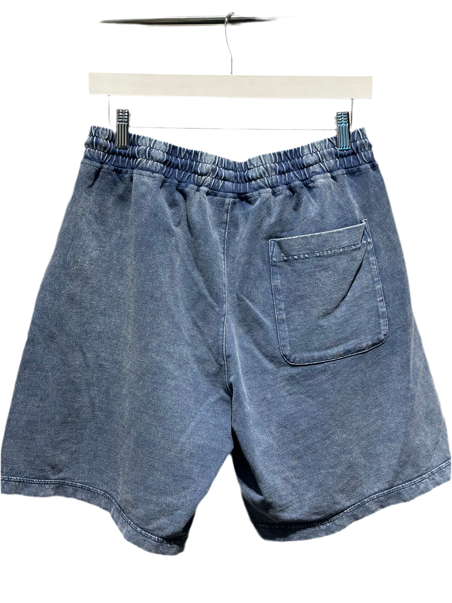 ALPHA STYLE DRAKE SNOW WASH KNIT SHORTS