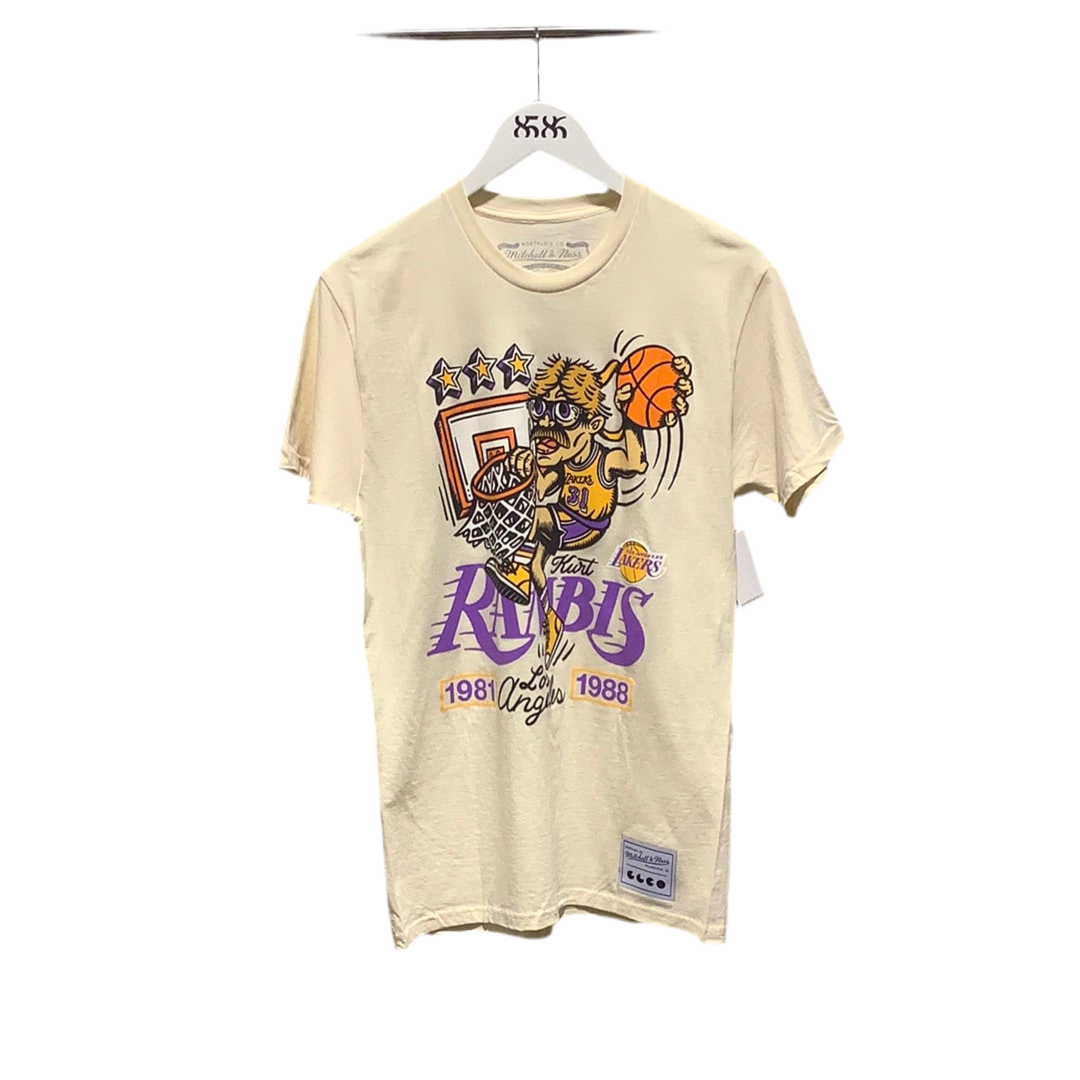 MITCHELL & NESS: KURT RAMBIS LA LAKERS TEE