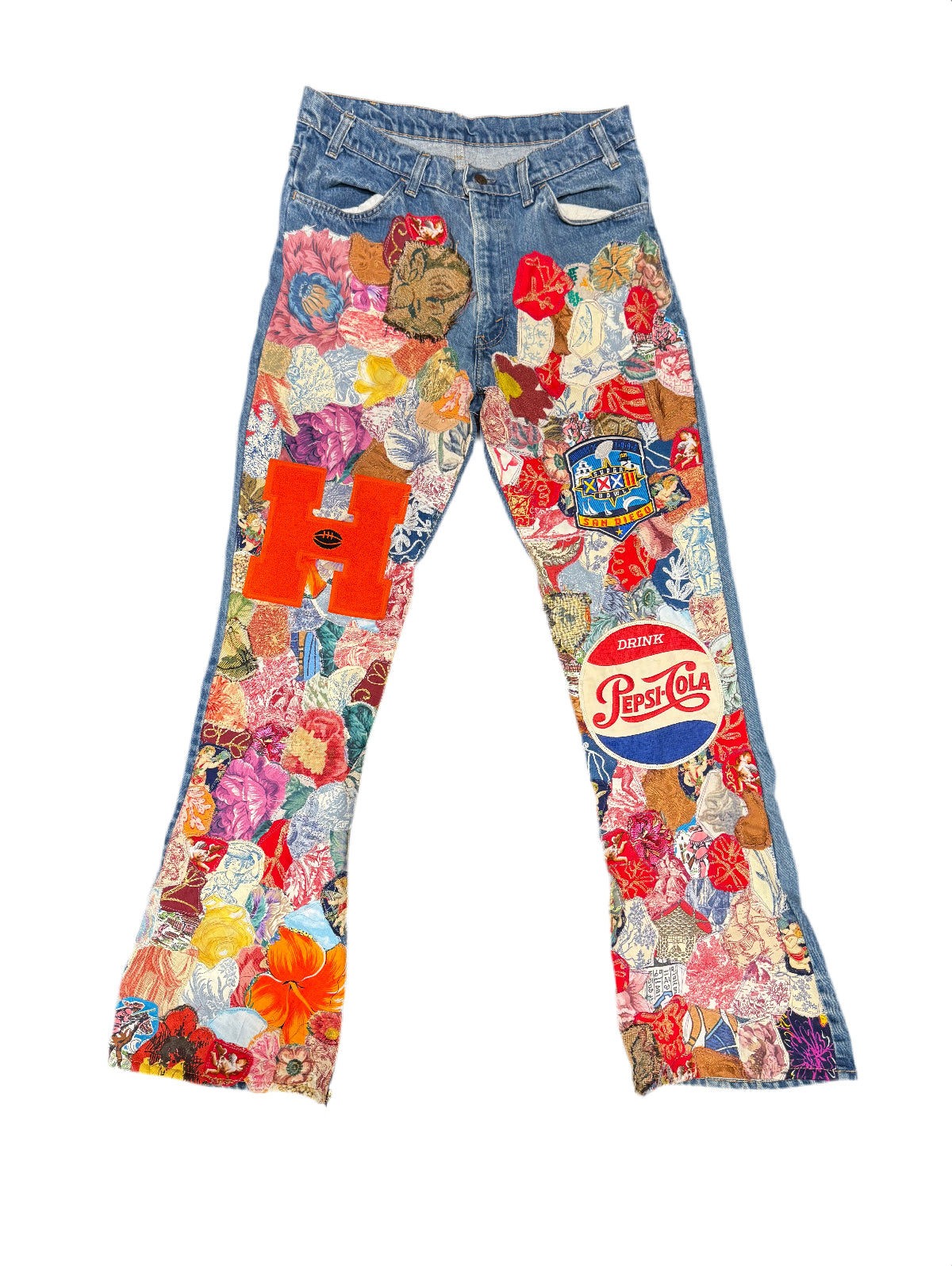 CONTEMPORARY PROJECT: VINTAGE PATCHWORK DENIM