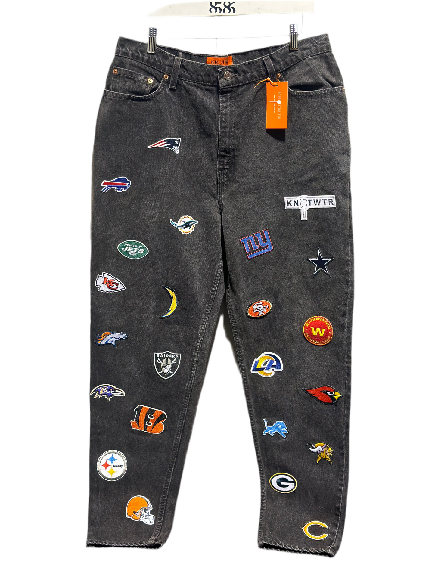 KNOTWTR: SPORTS DENIM JEANS