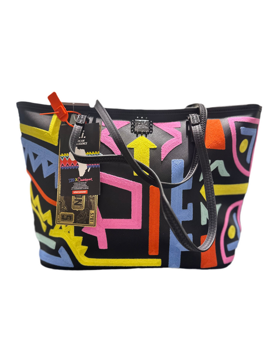 SPRAYGROUND: AFRICAN INTELLIGENCE DBD x SANDFLOWER COLLAB TOTE