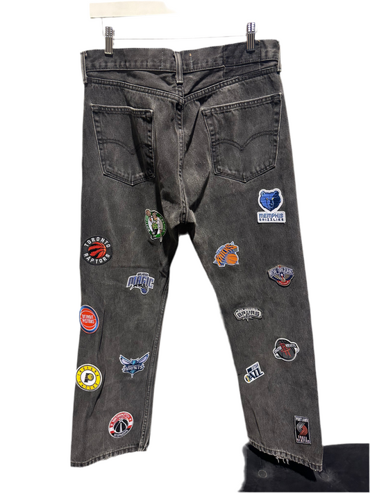 KNOTWTR: SPORTS DENIM JEANS