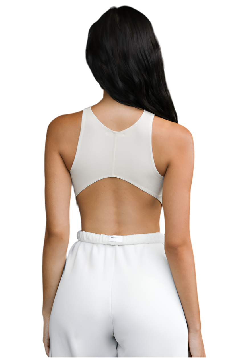 JOAH BROWN: CURVE CROP TANK