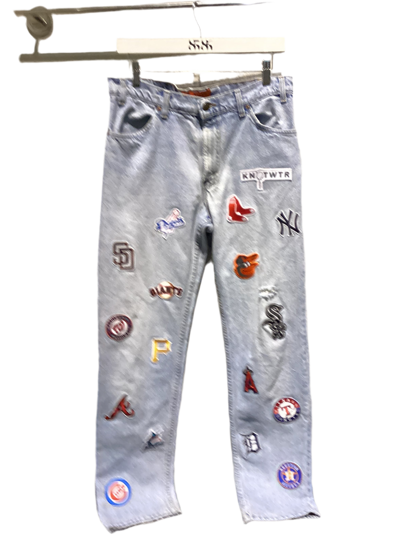 KNOTWTR: MLB DENIM JEANS