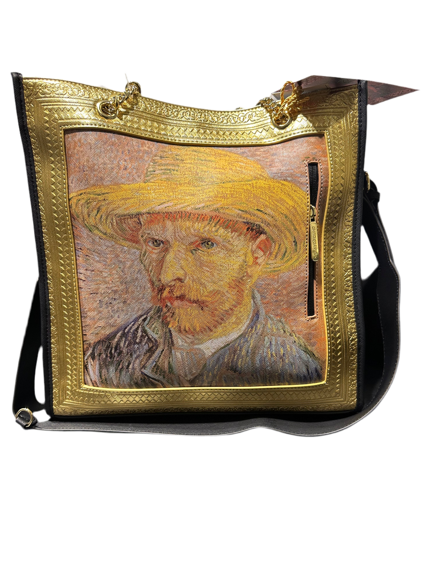 SPRAYGROUND: MET VAN GOGH FRAMED SHARK TOTE