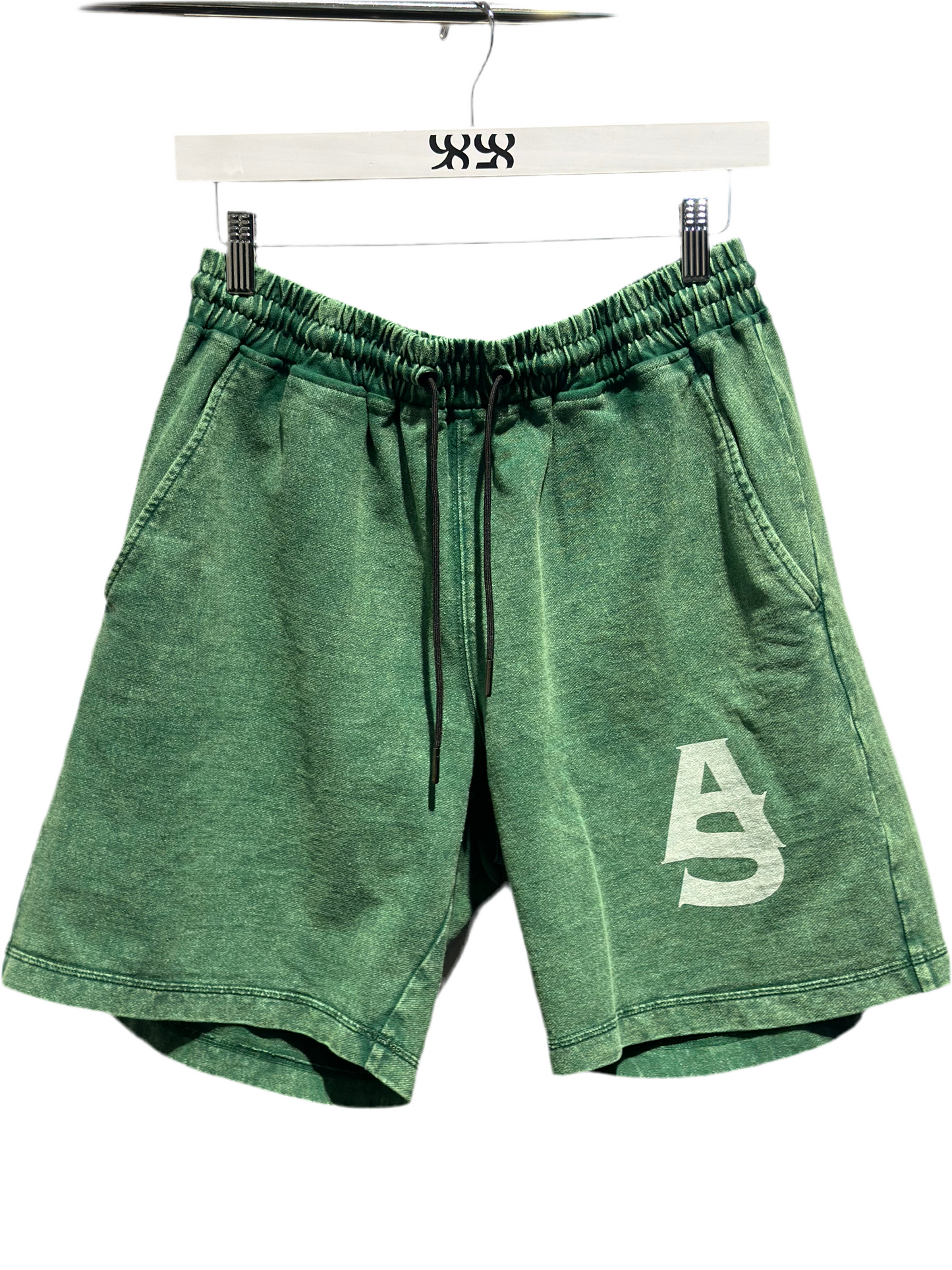 ALPHA STYLE DRAKE SNOW WASH KNIT SHORTS