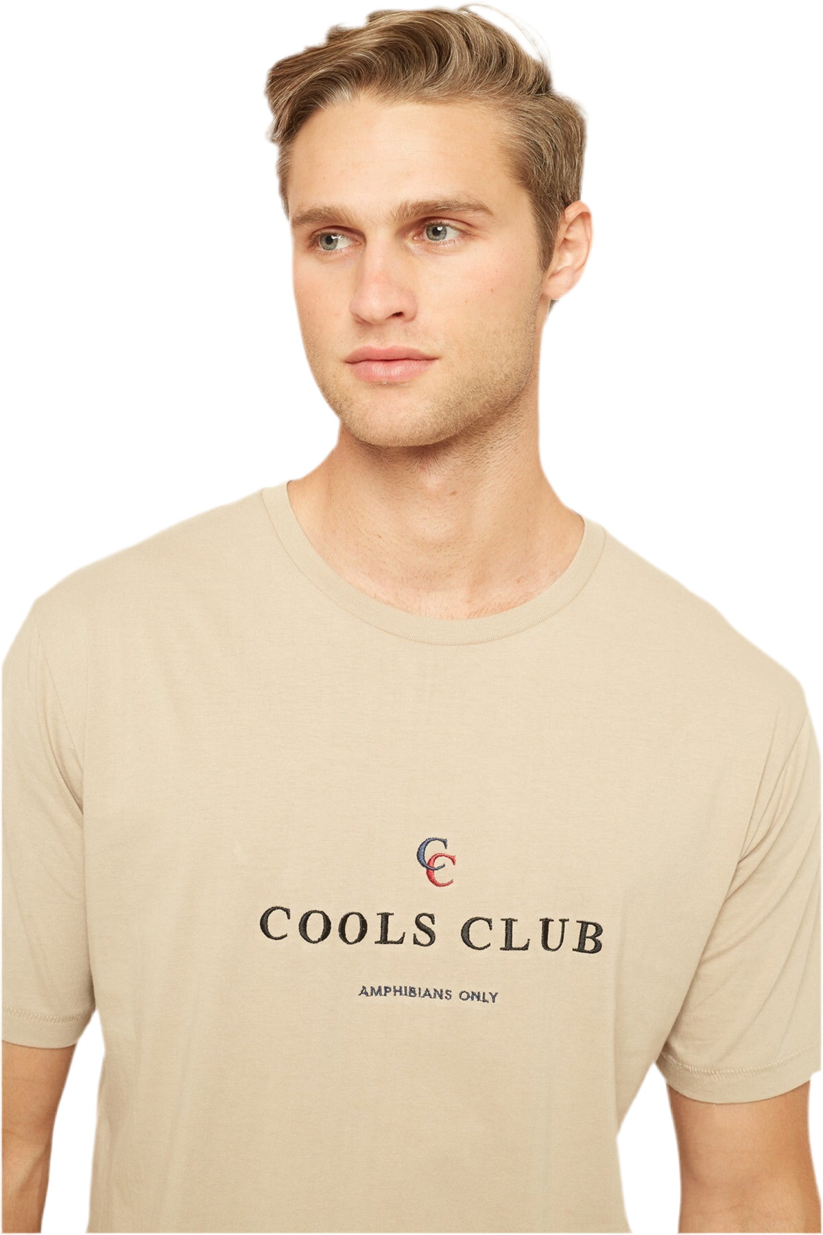 BARNEY COOLS: COOLS CLUB EMBROIDERED TEE