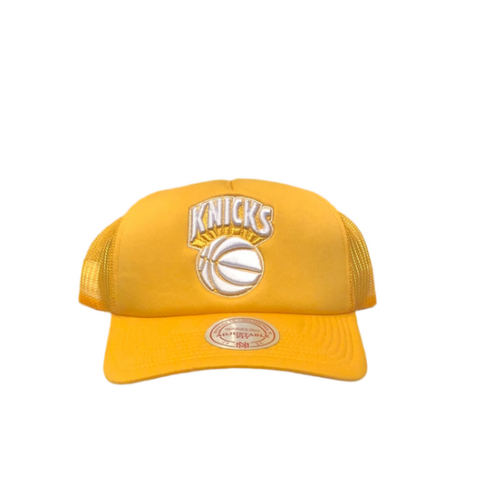 MITCHELL & NESS: NBA PASTEL TRUCKER SNAPBACK HWC KNICKS