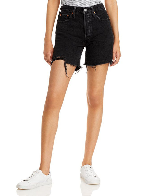 LEVI’S 501 HIGH RISE DENIM SHORTS