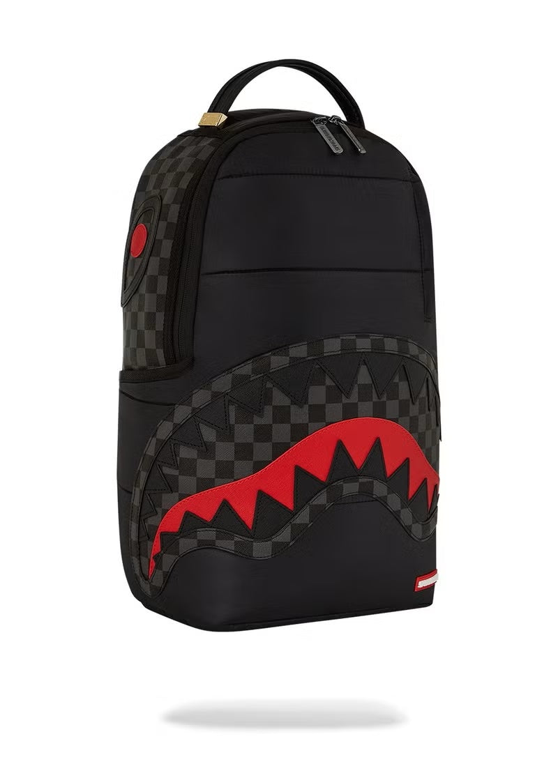 SPRAYGROUND: BLACK PUFFER DLXSF BACKPACK