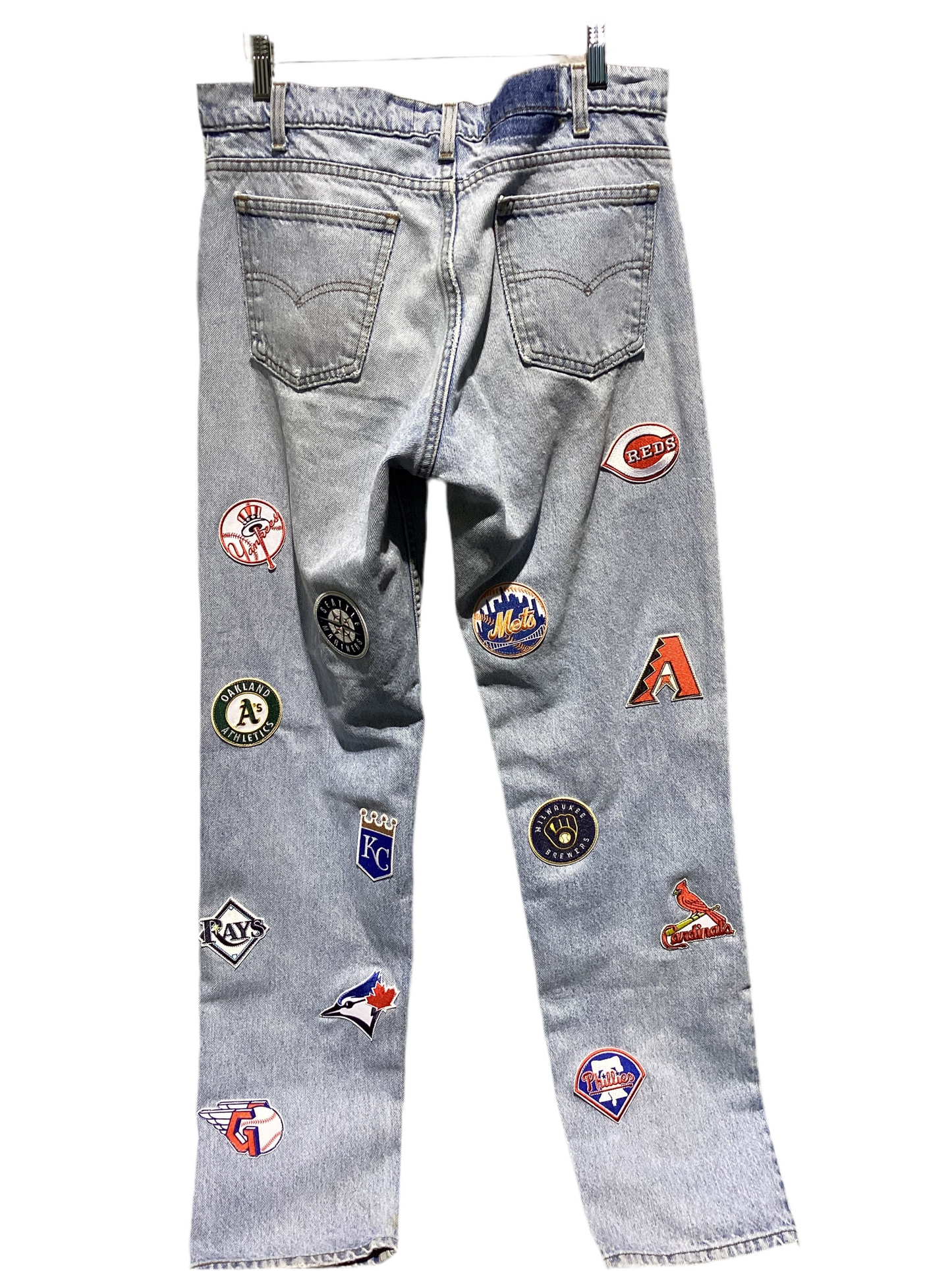 KNOTWTR: MLB DENIM JEANS