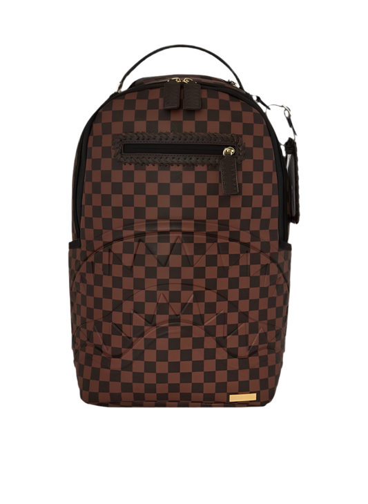 SPRAYGROUND: CORE EMBOSSED CHECK BACKPACK