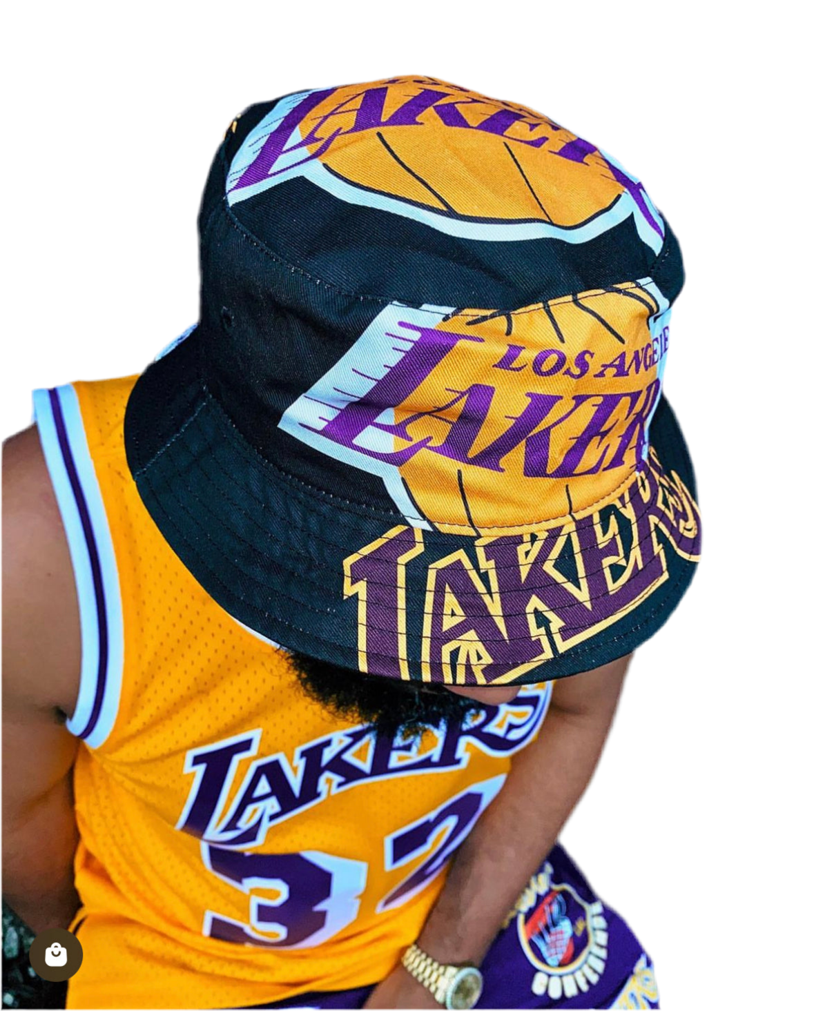 MITCHELL & NESS: LA LAKERS BUCKET HAT