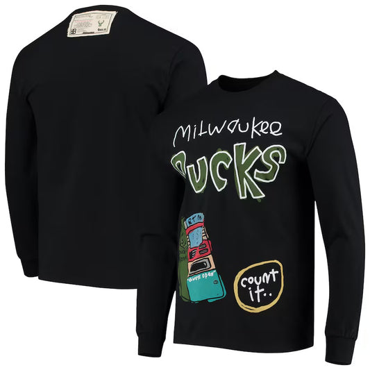 AFTER SCHOOL SPECIAL: MILWAUKEE BUCKS LONG SLEEVE T-SHIRT