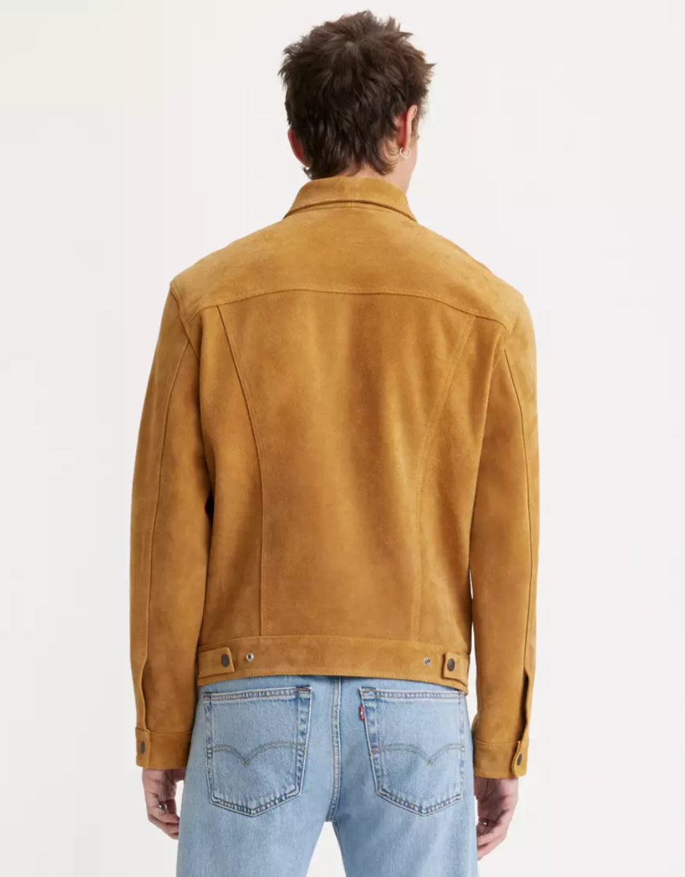 LEVIS PREMIUM TAN SUEDE JACKET