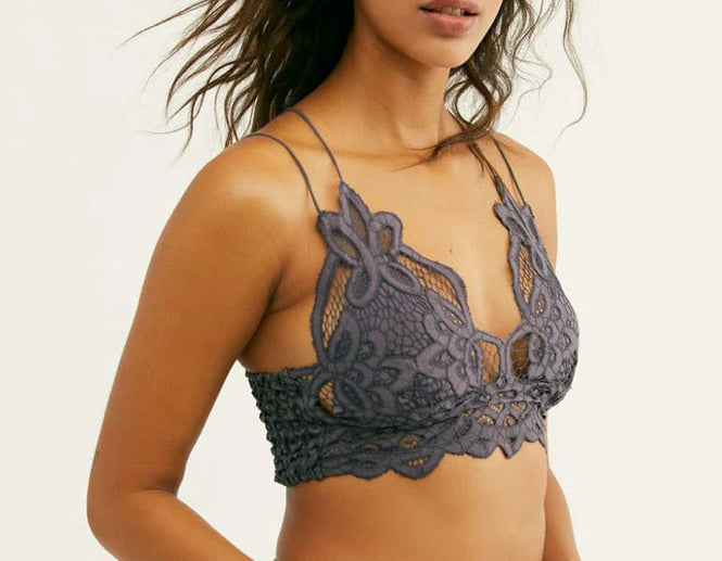 Free People Everyday Lace Longline Bralette – G&T's Boutique