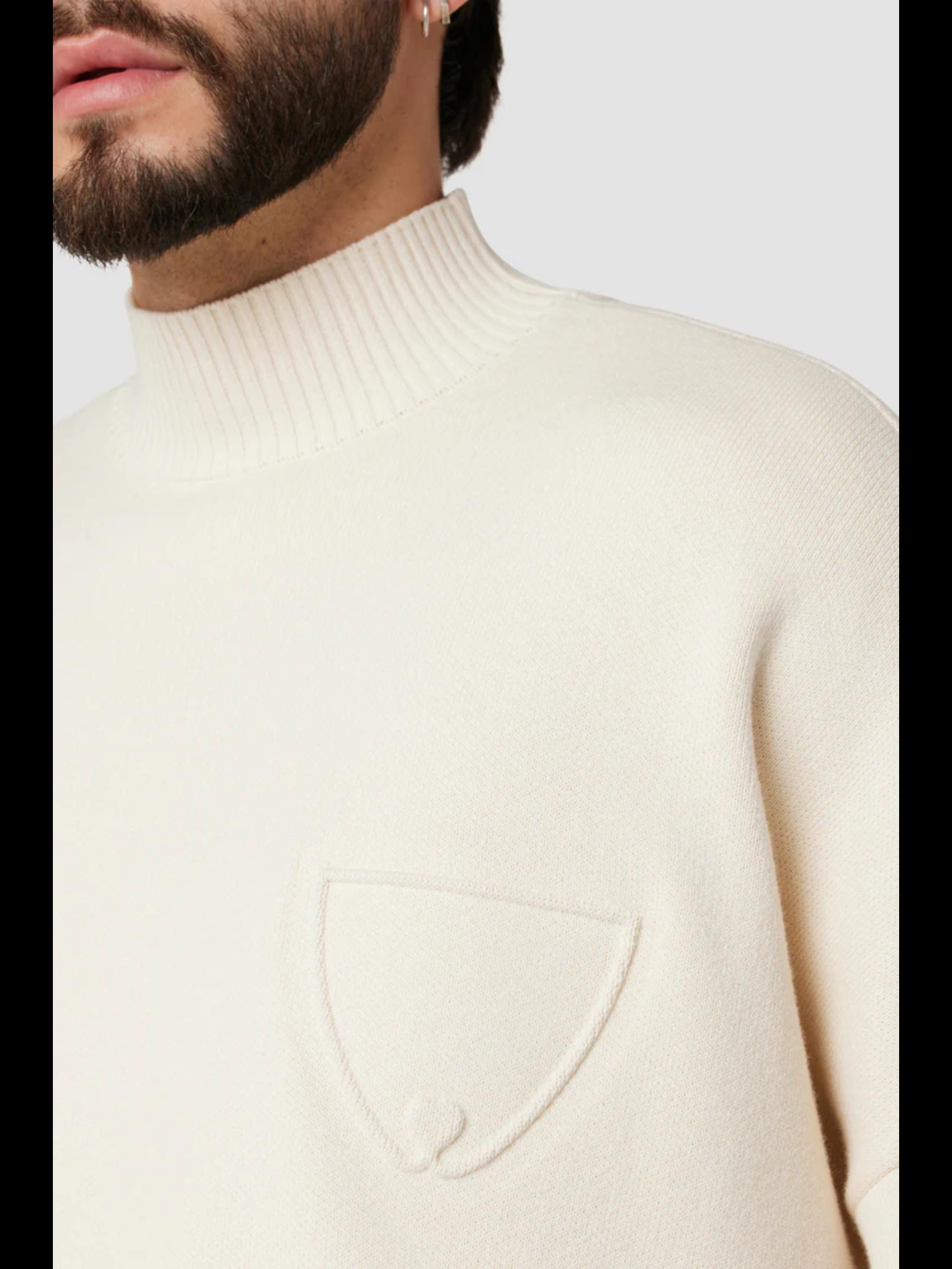 Hudson x Brandon Williams Jrue Mockneck Sweater