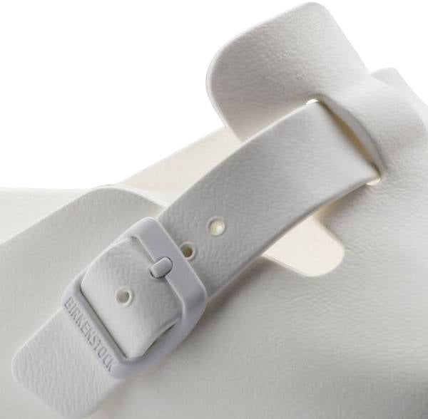 BIRKENSTOCK: BOSTON EVA CLOG up close white)