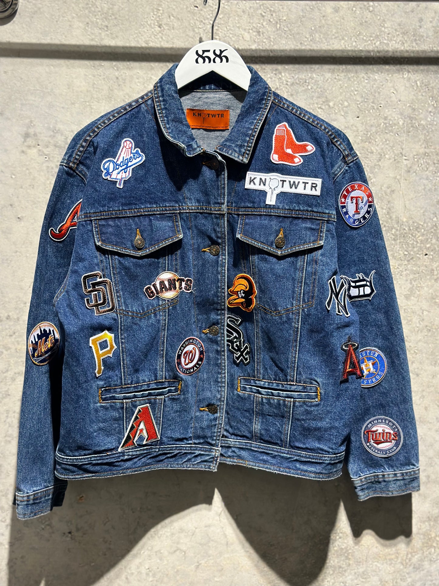 KNOTWTR SPORTS DENIM JACKET