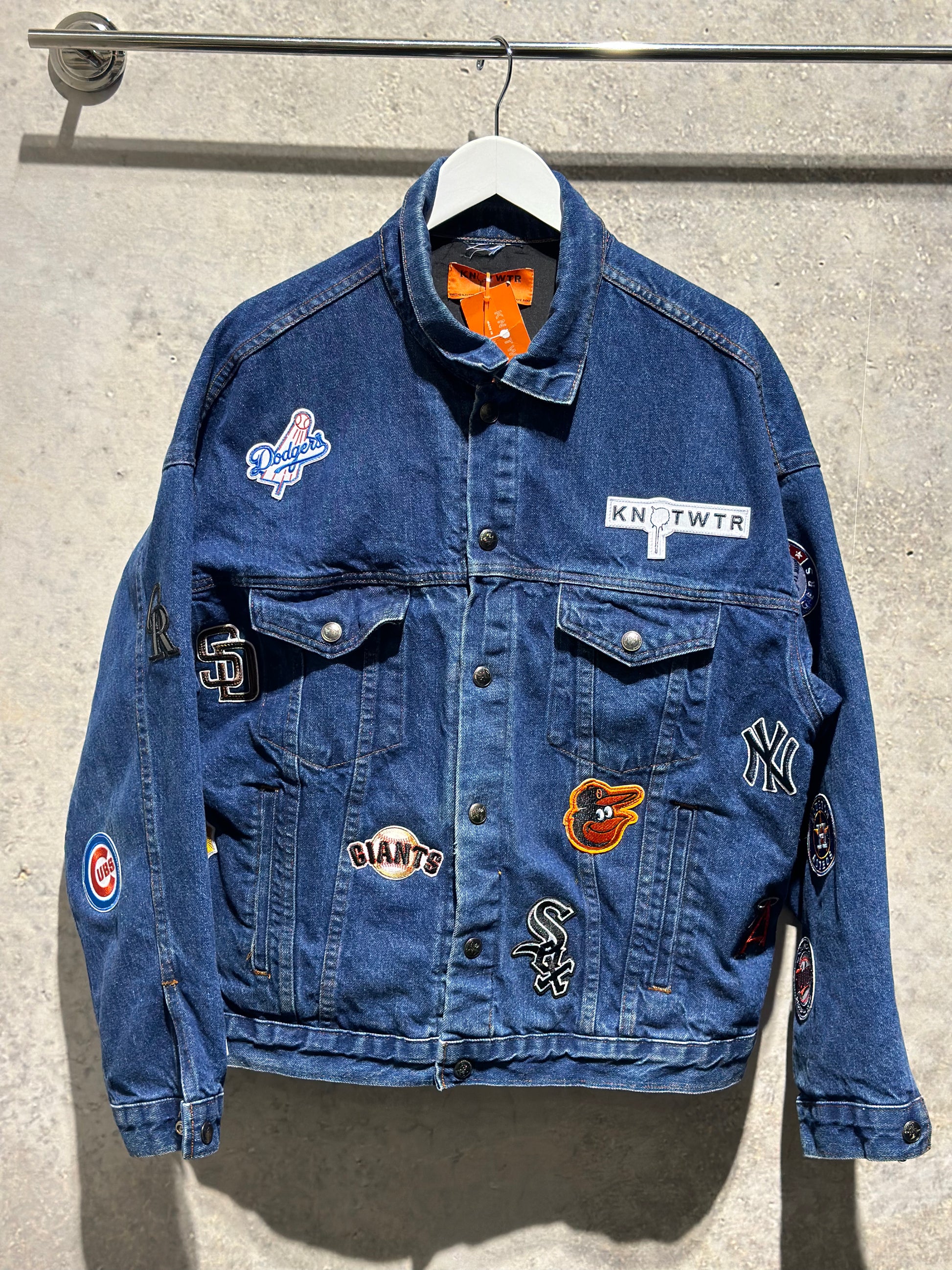 KNOTWTR SPORTS DENIM JACKET