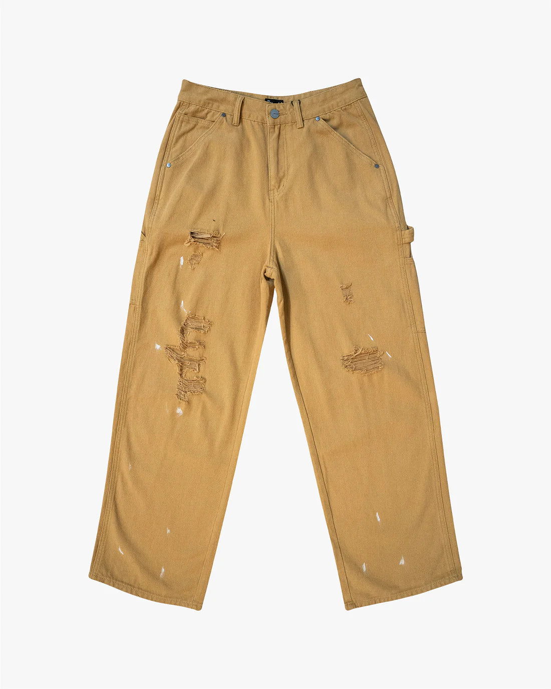 EPTM: VINTAGE CARPENTER PANTS TAN (flat lay view) front