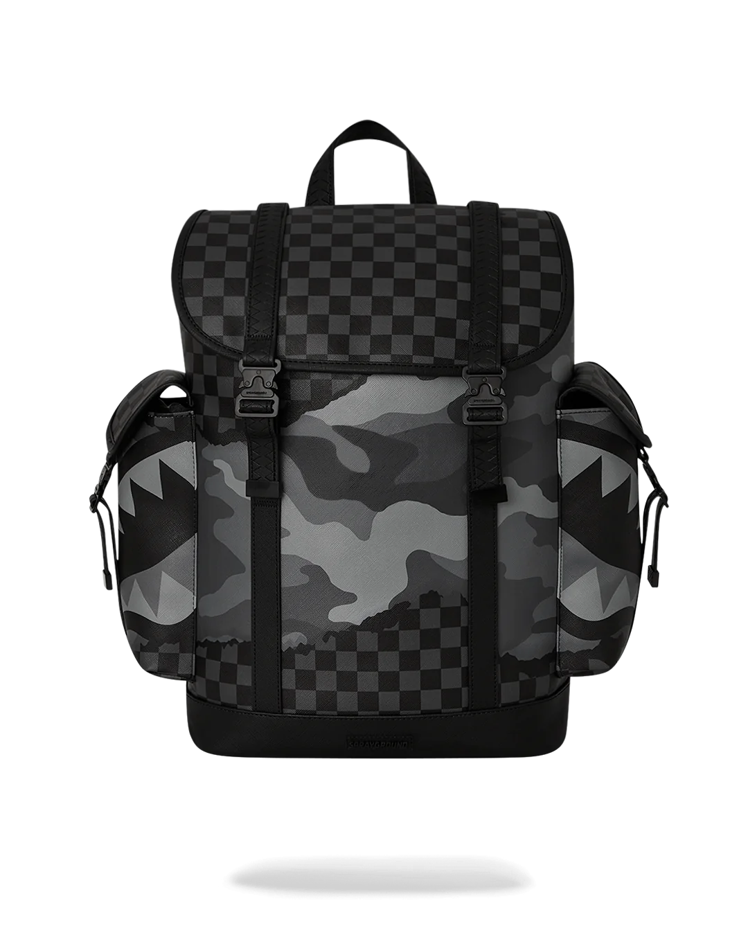 SPRAYGROUND: 3AM TEAR ITNUP RIPTIDE MONTE CARLO BACKPACK(front view)