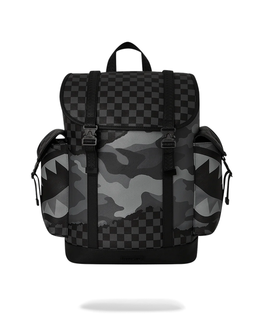 SPRAYGROUND: 3AM TEAR ITNUP RIPTIDE MONTE CARLO BACKPACK(front view)
