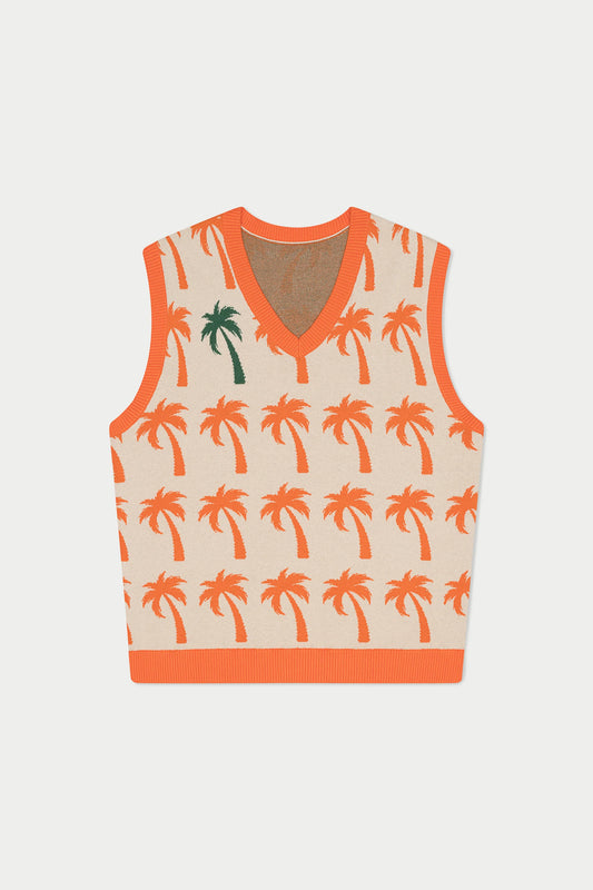 MAVRANS: PALMS KNIT VEST