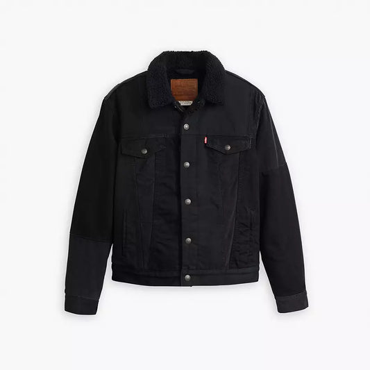 LEVIS: CORDUROY HIGH PILE FLEECE LINED TRUCKER JACKET