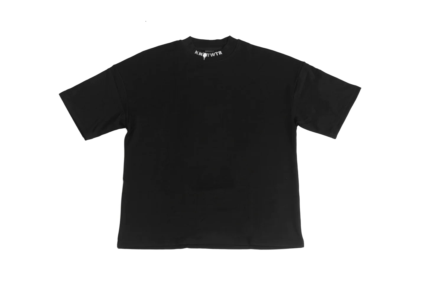 KNOTWTR TIME T-SHIRT (front view flat lay)