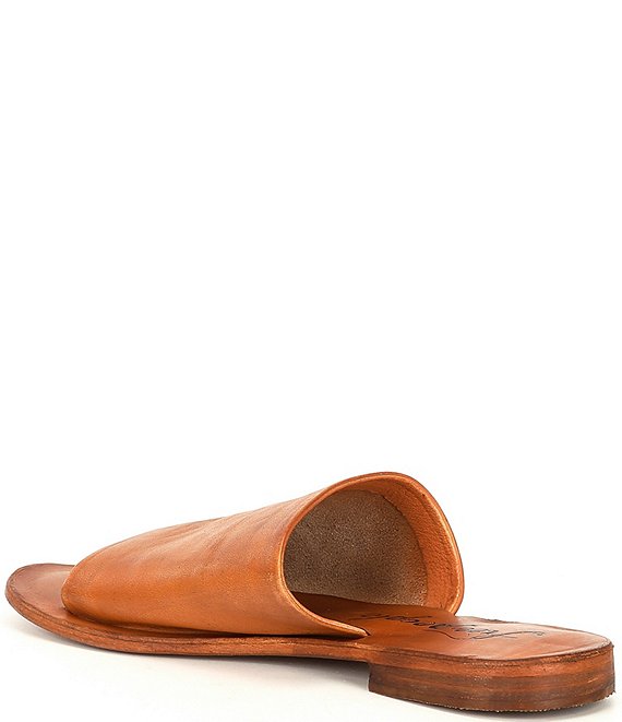 FREE PEOPLE: VICENTE LEATHER SLIDE SANDAL