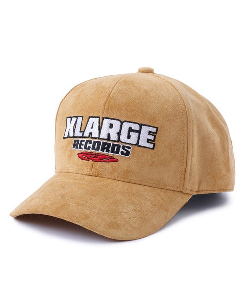 XLARGE: RECORDS TRUCKER HAT (beige)