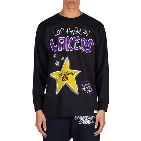 After School Special x NBA Los Angeles Lakers White T-Shirt