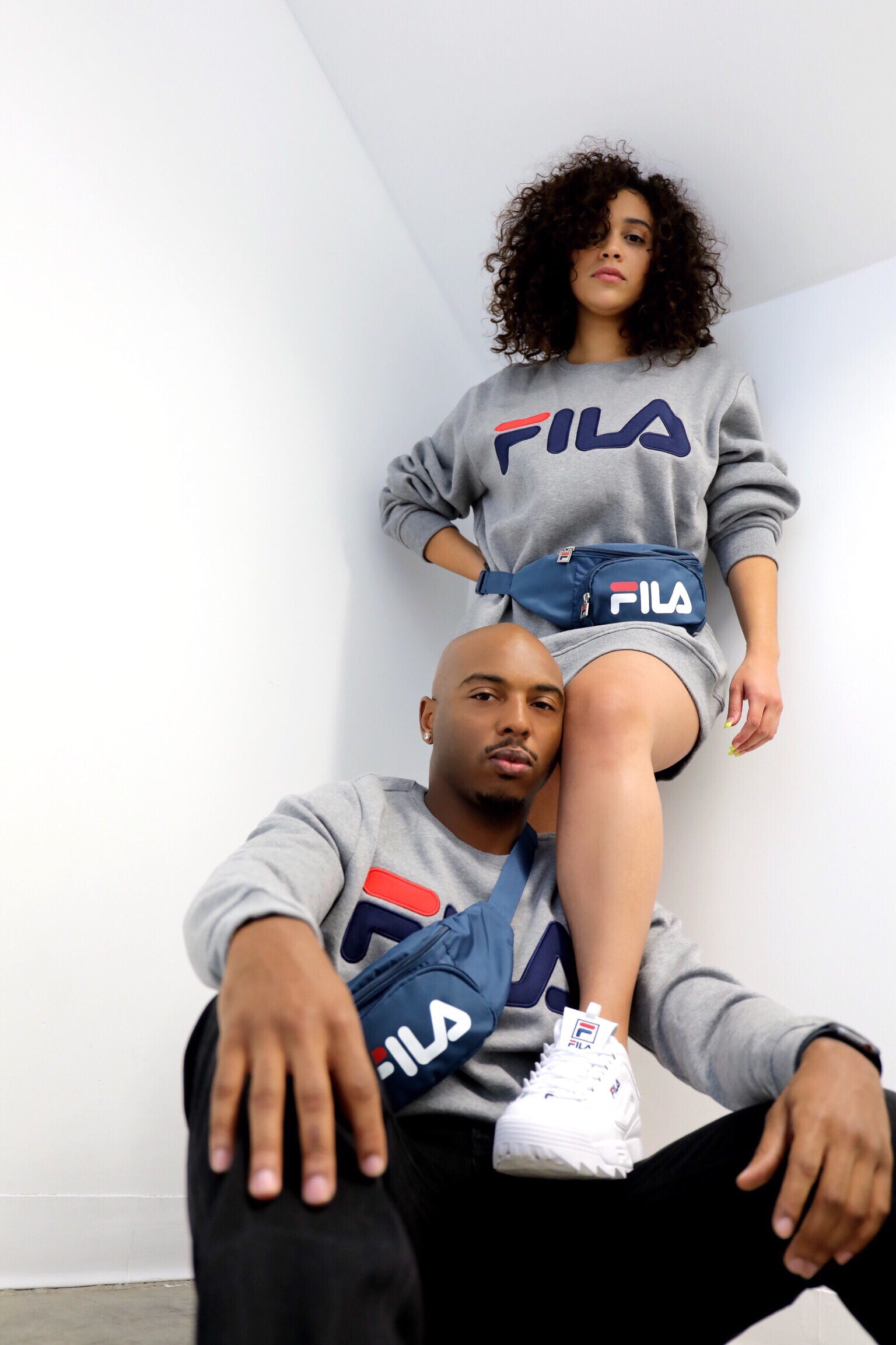 Fila store matching outfits