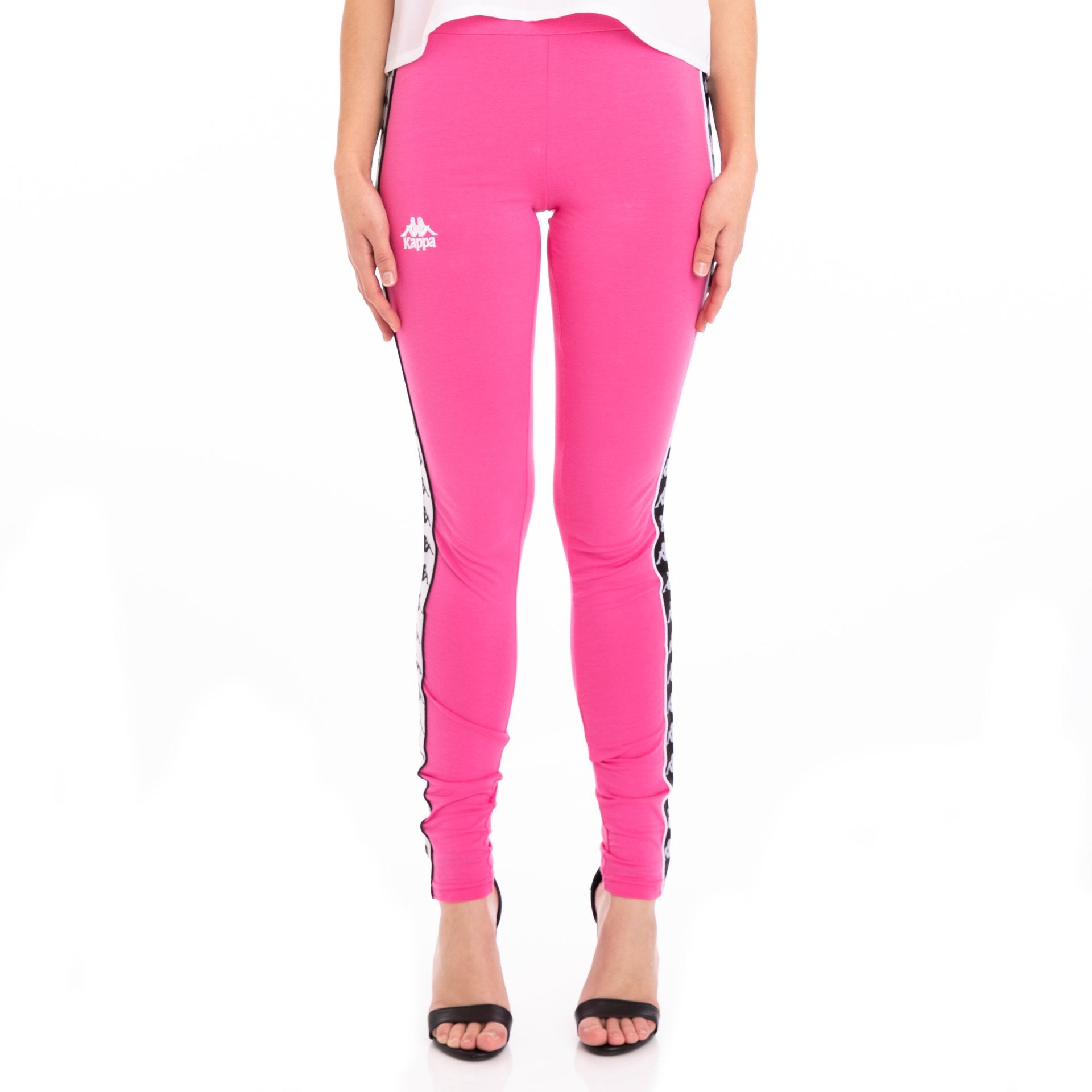Kappa Solid Women Pink Tights - Buy Kappa Solid Women Pink Tights Online at  Best Prices in India
