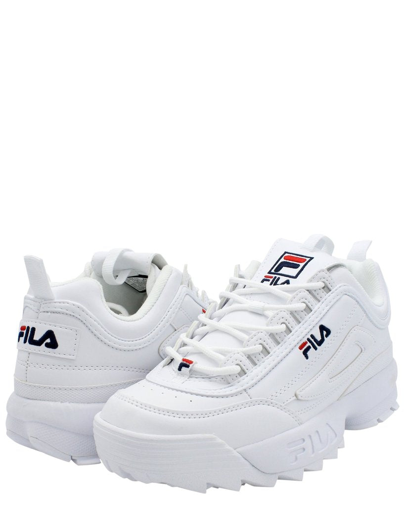 Fila dad sales shoes white