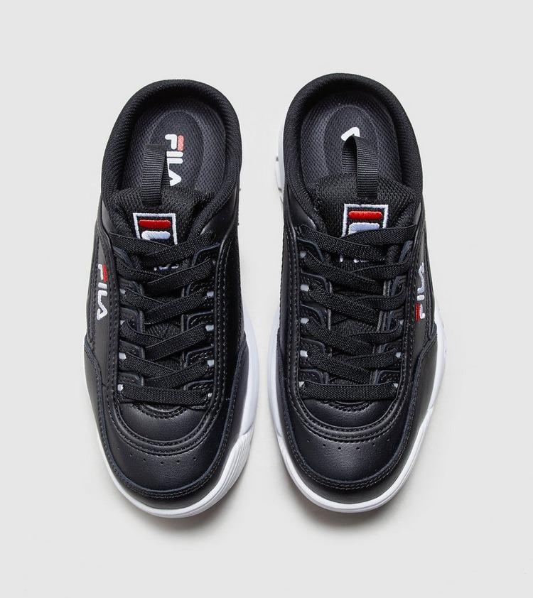 FILA DISRUPTOR II BLACK MULE SNEAKER