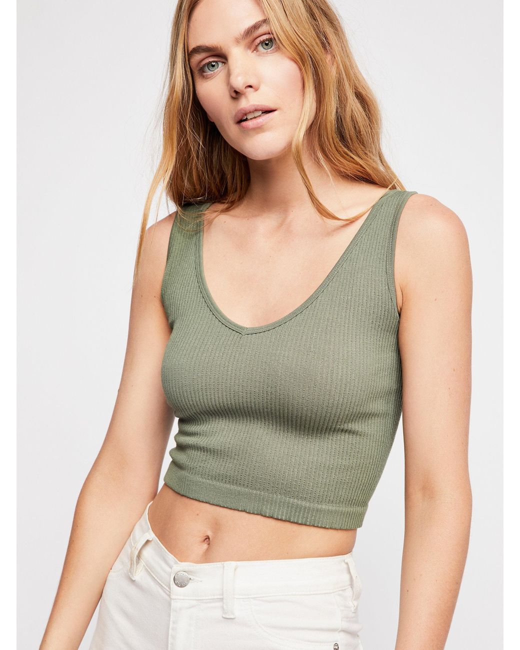 Free People Here All Day shops Brami Knit Ribbed Crop Top (bundle hold)