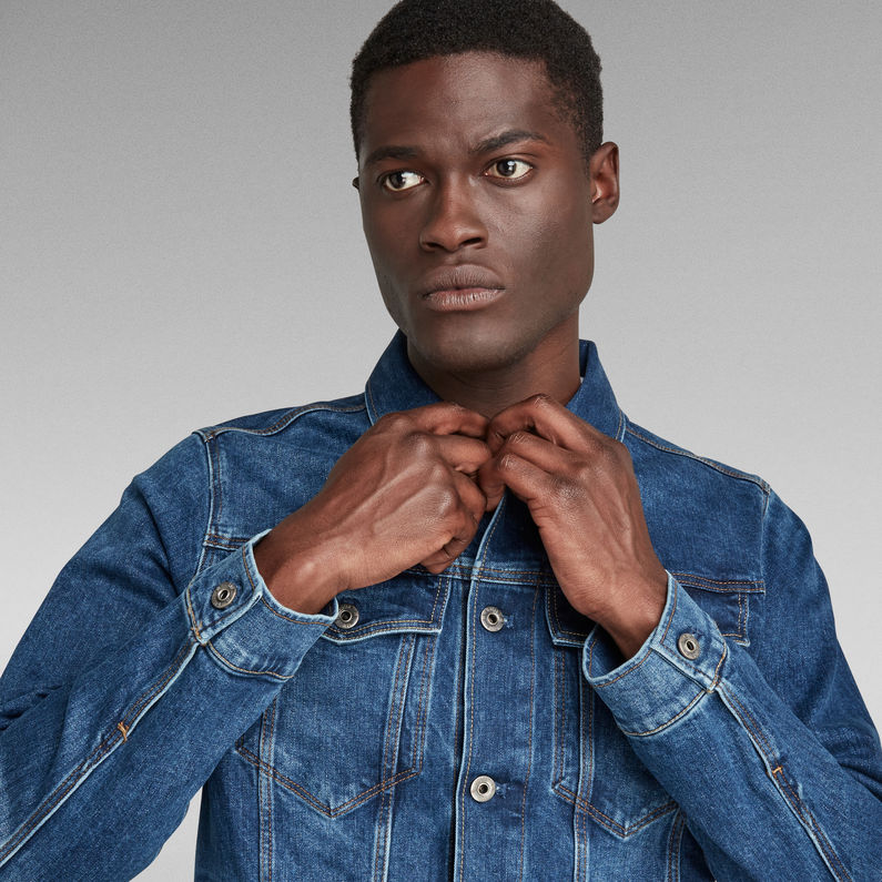 GSTAR RAW BLUE JEAN JACKET - 8586