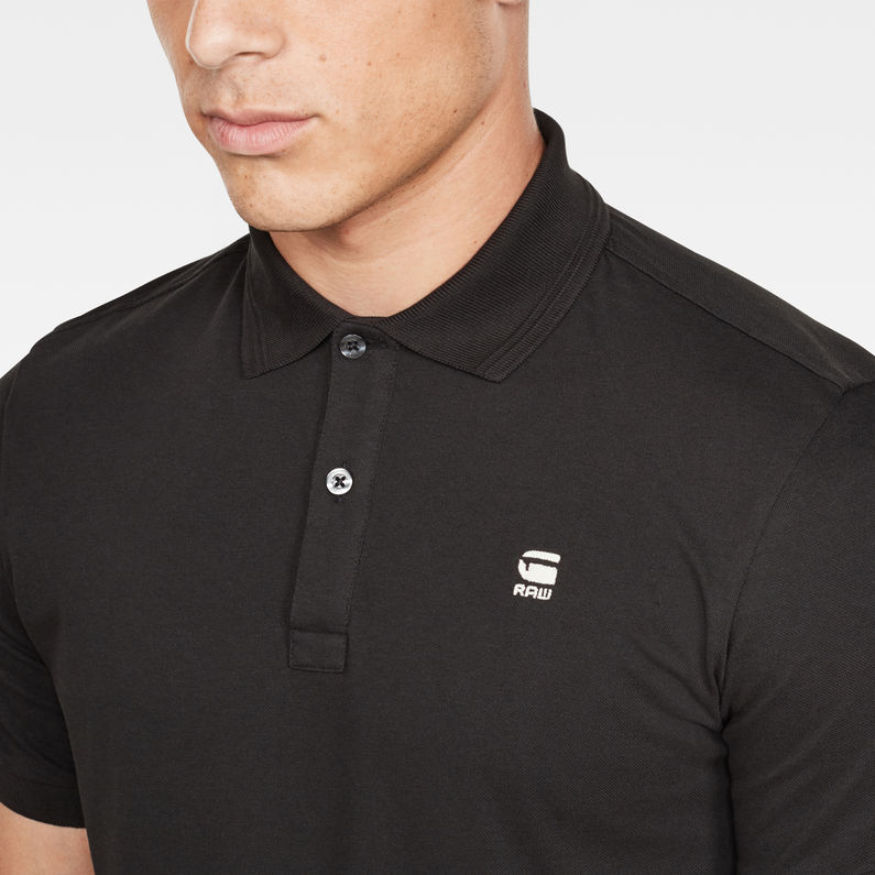 G-STAR DUNDA SLIM 2 BUTTON MENS POLO SHIRT - 8586