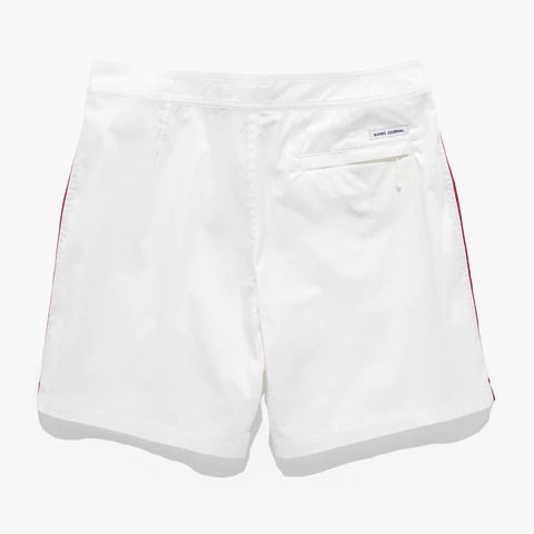 BANKS JOURNAL: ETERNAL WHITE BOARDSHORTS (back view)