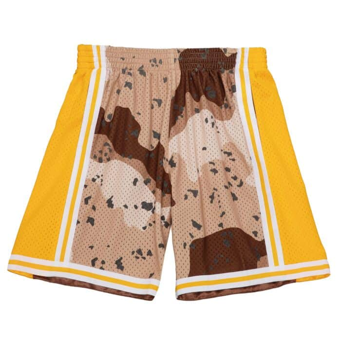 MITCHELL & NESS: Camo Reflective Swingman Los Angeles Lakers 1984 Shorts