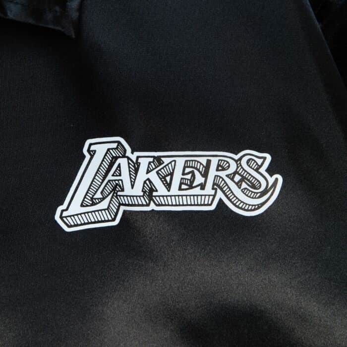 Los Angeles Lakers Nike Lightweight Coaches Jacket - Black - Mens